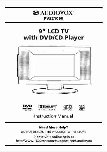 Audiovox Flat Panel Television PVS21090-page_pdf